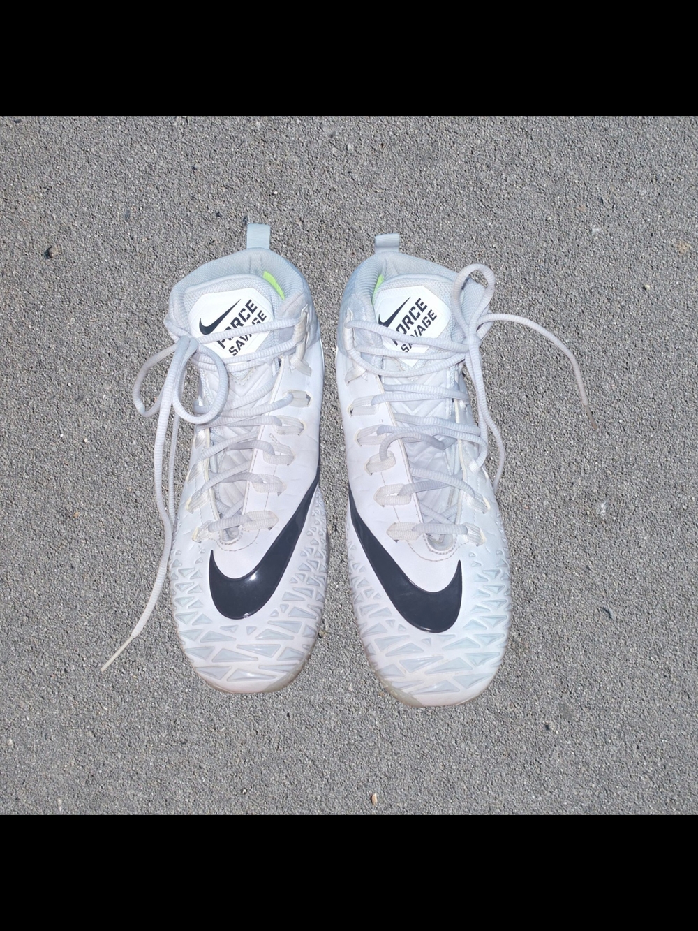 Nike Force Savage Pro TD Football Cleats Size 9